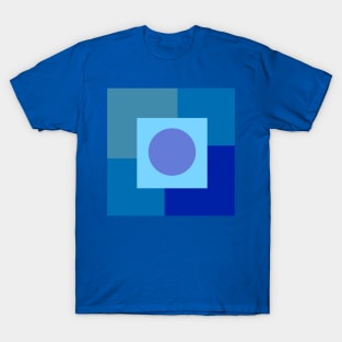 Abstract blue tones T-Shirt